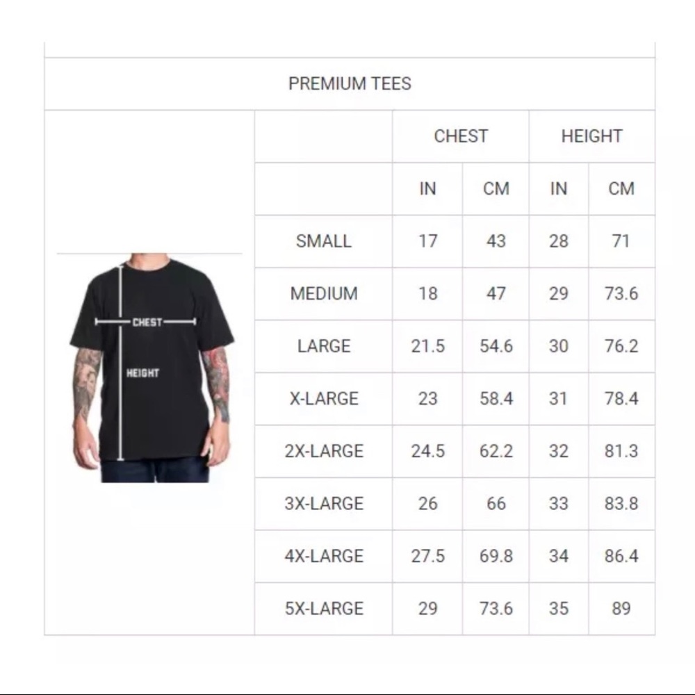 Sullen Men's T-shirt 3 EYE TIGER Tattoos Urban Design Premium Quality - Picture 12 of 12